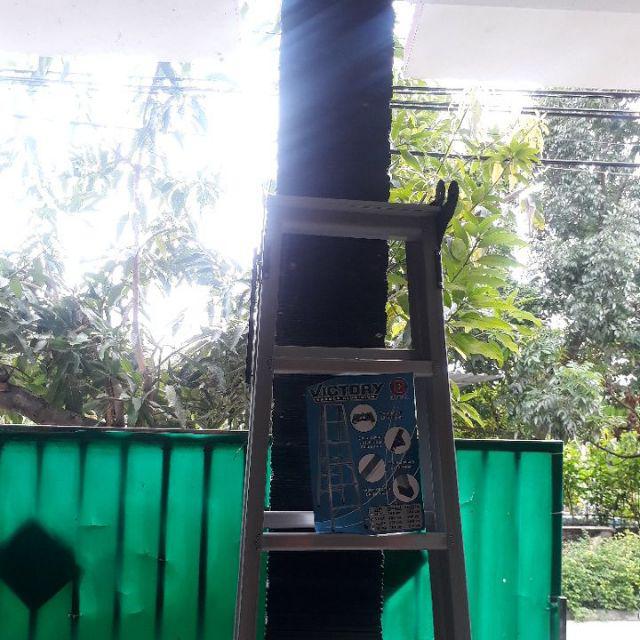 Tangga Lipat  2 Meter Aluminium Bina Karya Gratis Ongkir Jabodetabek