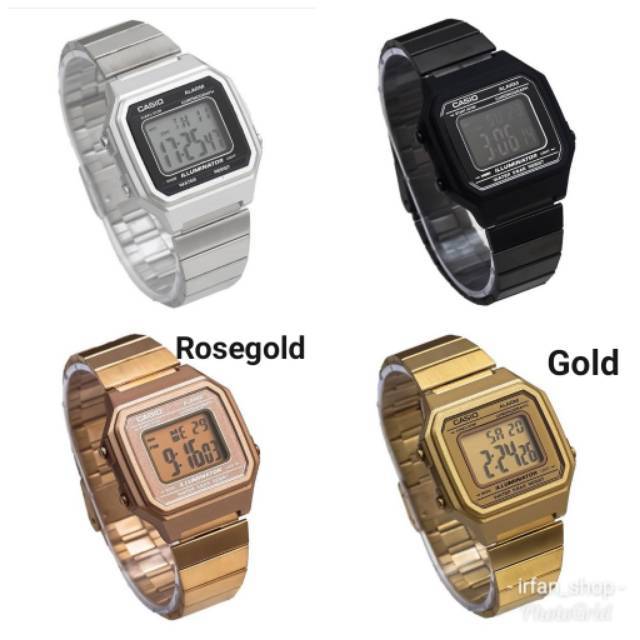 jam tangan casio wanita rose gold