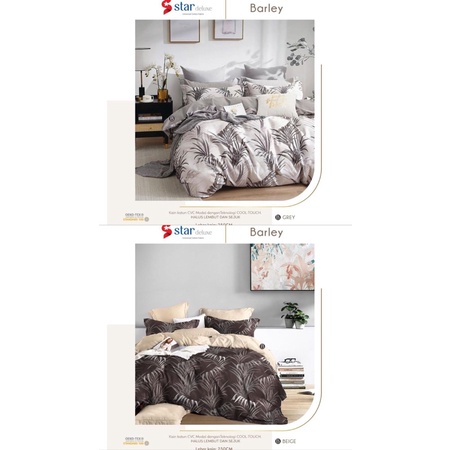 kain sprei meteran barley star