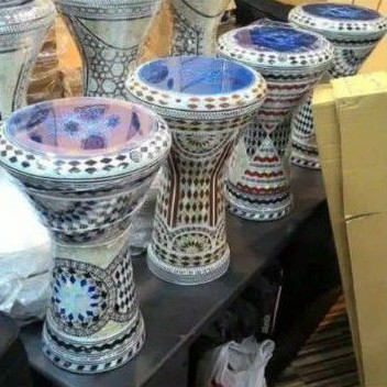darbuka alexandria asli mesir motif kerang