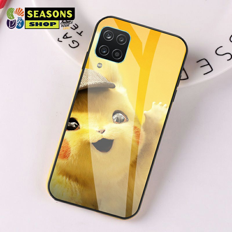 KC209 (  Samsung A12 ) Softcase Glass  Samsung A12 | Casing Hp  Samsung A12 | Case | Casing | Miror