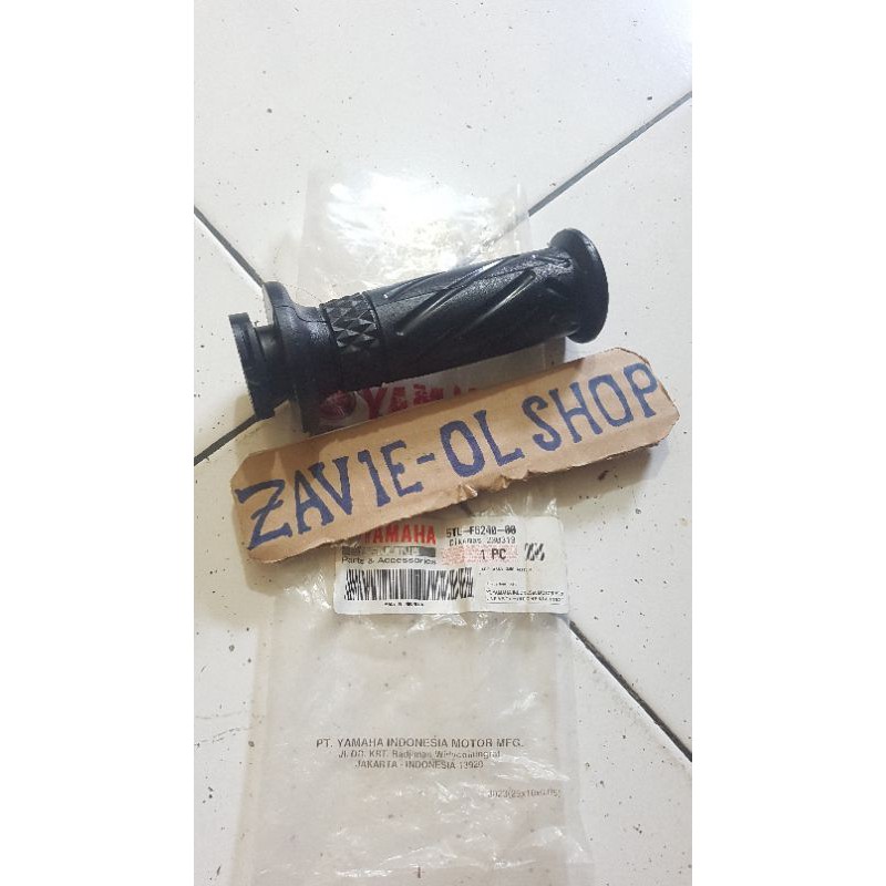 HANDGRIP KANAN YAMAHA MIO ORIGINAL 5TL-F6240-00
