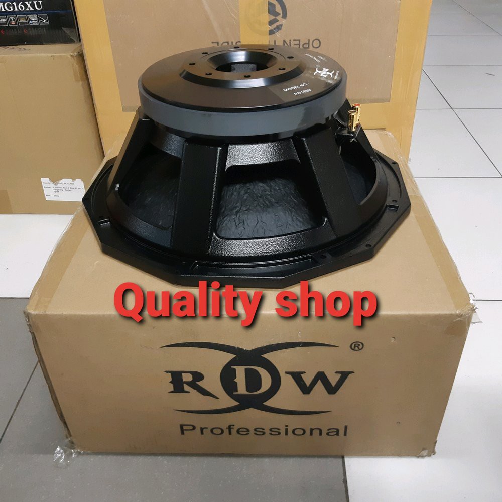 Up to 20%  SUBWOOFER RDW 18 INCH PD 1880  SPUL 5 INCH  ORIGINAL  Terlaris