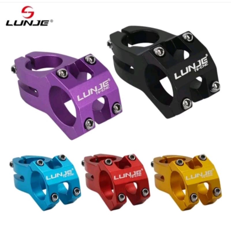 Lunje Stem Sepeda 31.8 mm OS Handlebar Stem Sepeda