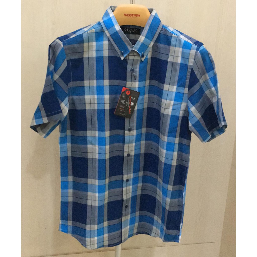 KEMEJA KOTAK OTO ONO / BAJU HASSENDA MAN