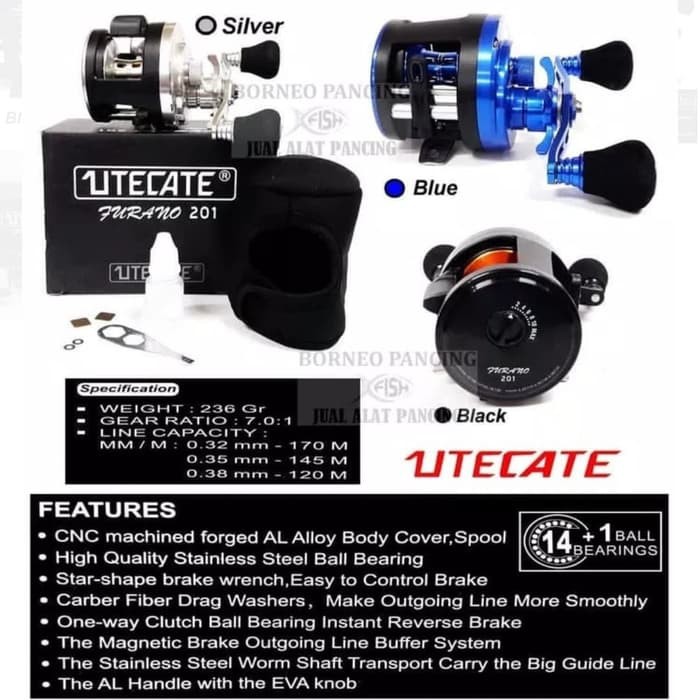 REEL UTECATE FURANO 201
