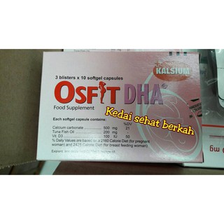 Promo Osfit Dha Suplemen Untuk Ibu Hamil Menyusuimurah Terlaris