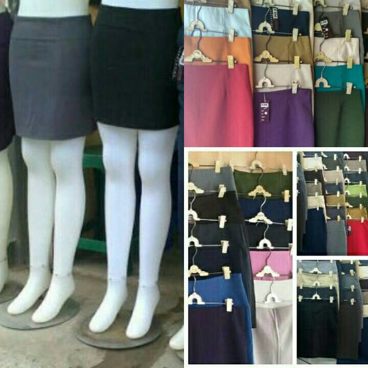 Rok Span Kantor Pendek