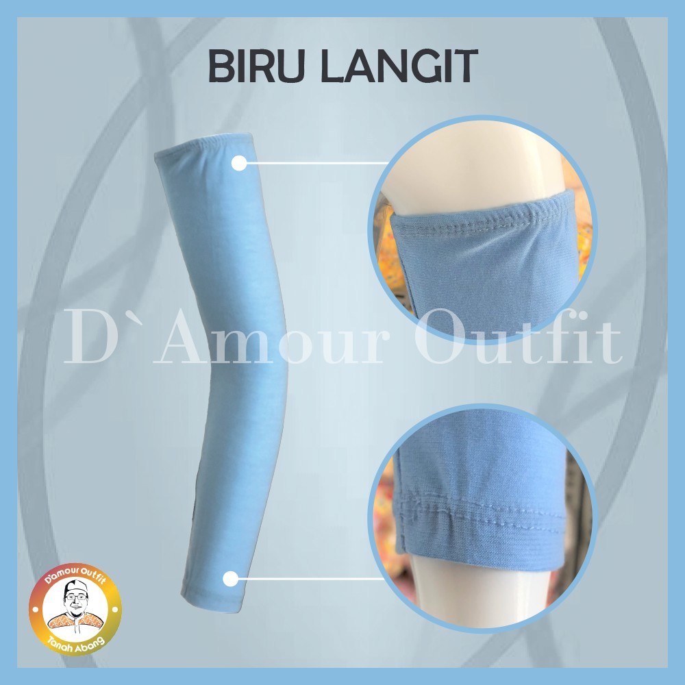 Handsock Arm Sleeve Manset Lengan Panjang Wanita Pria Polos Warna Kulit Bahan Rayon Spandek Kaos Daleman Olahraga Sport Cowo Cewe Hijab Dewasa Anak Tangan Pendek Dalaman Perempuan Cowok Mangset Baju Atasan Cewek Leher Turtle Neck LD 120 140 Katun Premium