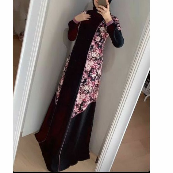 Ready Lila Dress Madeira Lila Dress Madeira Gamis Premium Muslimah Attire Gamis Busui Gaun Muslimah