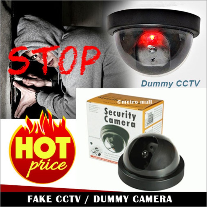 DUMMY CCTV / CCTV Palsu / Dummy / CCTV Fake / CCTV Replika / CCTV Pajangan PROMO