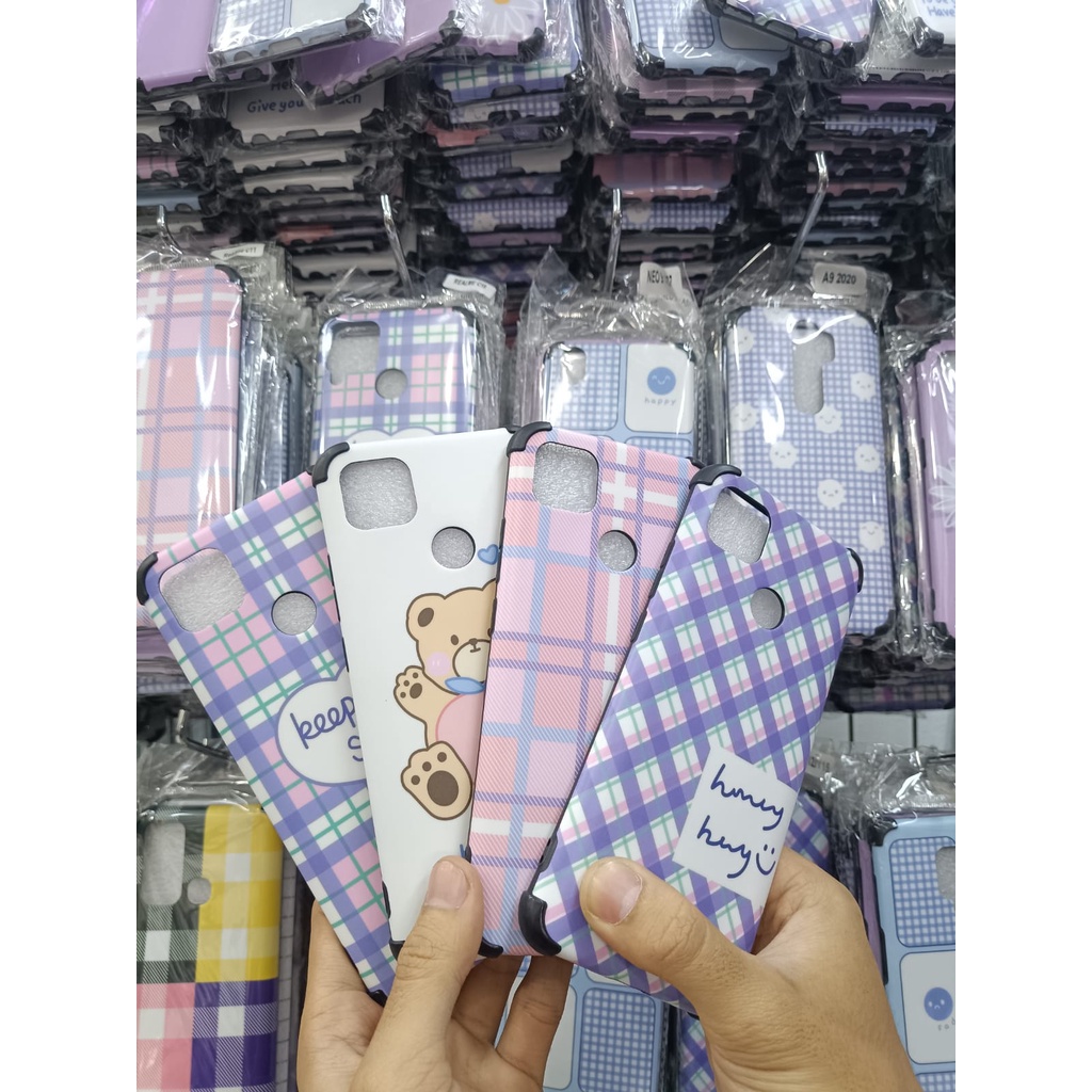 CASE SKINFEEL Art Purple Realme C1 C11 C12 C15 C17 7i