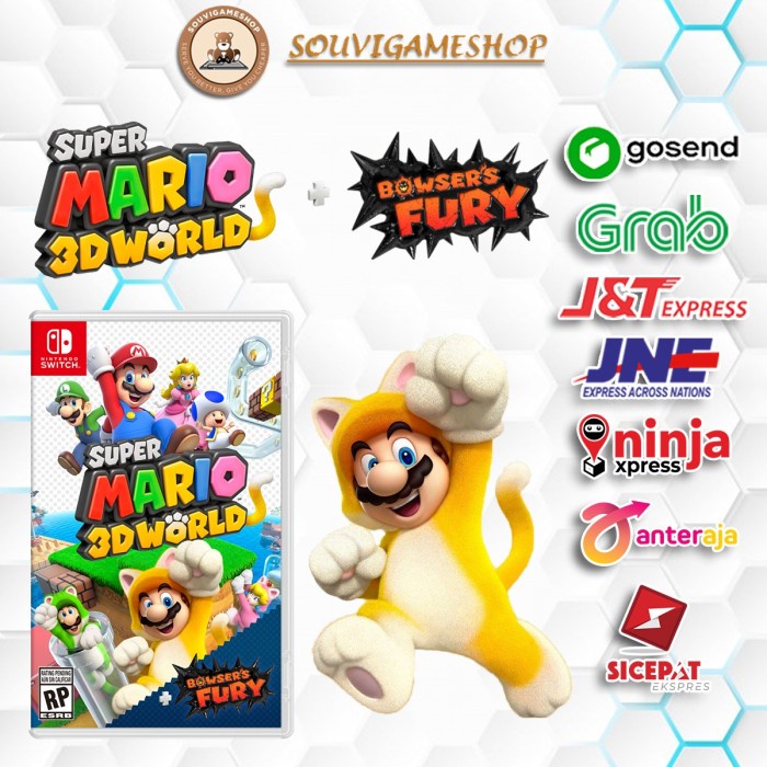 PALING MURAH  Switch Super Mario 3D / Mario3D World + Bowsers Fury