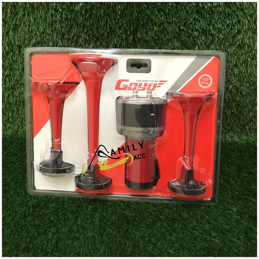 Klakson Telolet 3 Terompet Motor Mobil