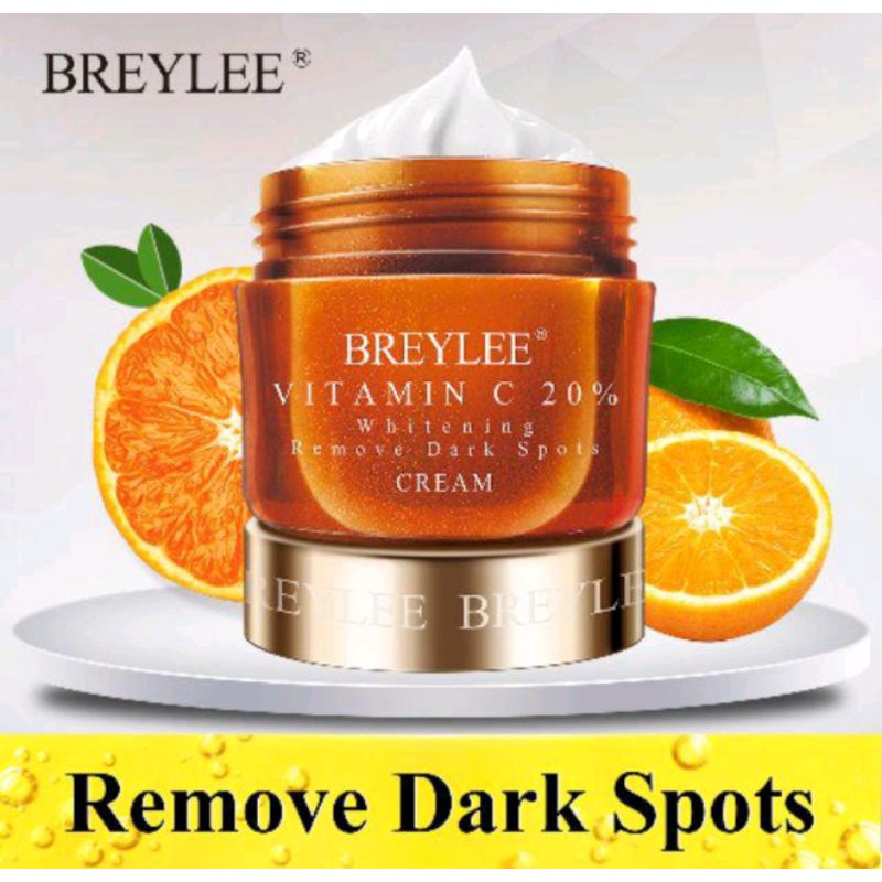 Breylee vitamin c 20% whitening remove dark spots cream