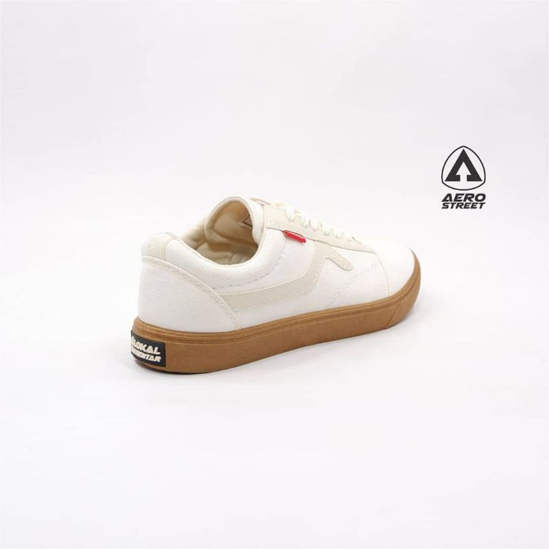 Aerostreet 37-42 Massive putih Gum - Sepatu Sneakers Casual Sport Wanita Aero street Medan id