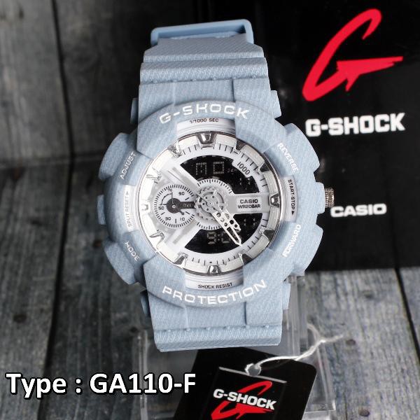 LIMITED EDITION ... Casio G Shock Motif Jeans Denim . Jam Tangan Pria model terbaru digital analog