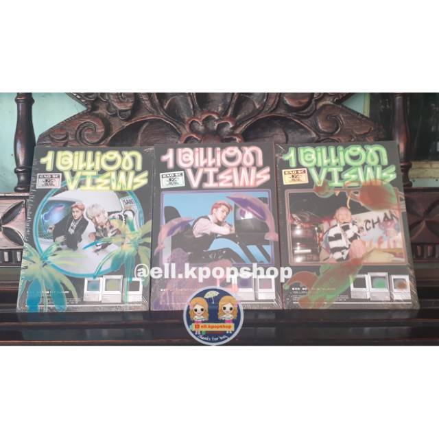 [Ready Stock ] EXO SC - 1 BILLION VIEWS ALBUM & KIHNO VOL.1 +Poster