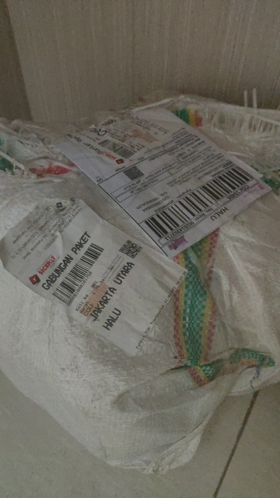 (harga Sepasang) Besek Bambu Ukuran 20x20x10cm