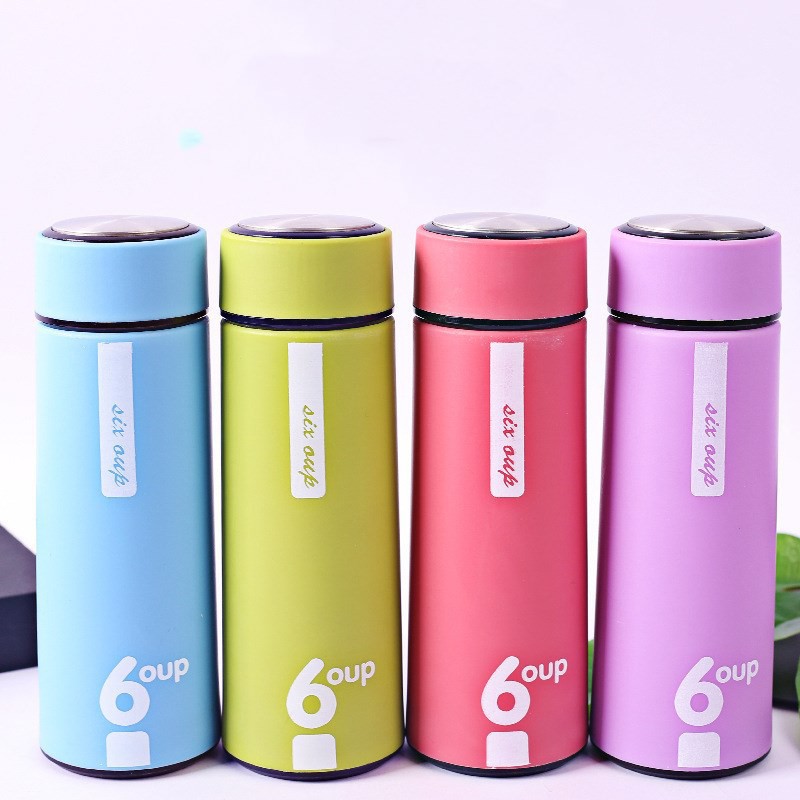 Botol Thermos Kaca 450 ml anti panas - Model 8922 Warna