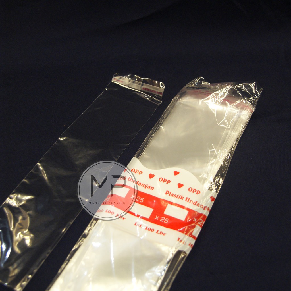 Plastik OPP Sendok / Opp Seal 7x25cm / Bungkus Sendok