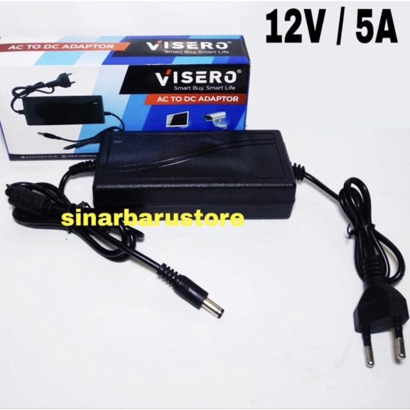 Adaptop AC TO DC Visero 12V 5A Switching