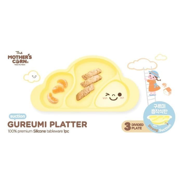 MOTHER'S CORN GUREUMI PLATTER 3 DEVIDE PLATE