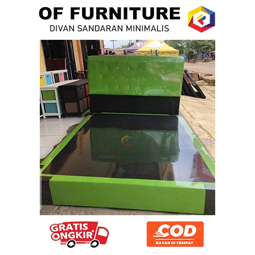 Divan dipan standar 160x200 set minimalis modern