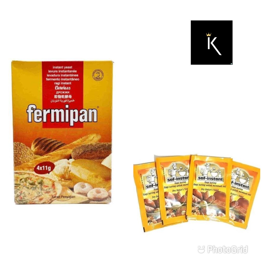 

RAGI FERMIPAN / SAF INSTANT KEMASAN 11Gram