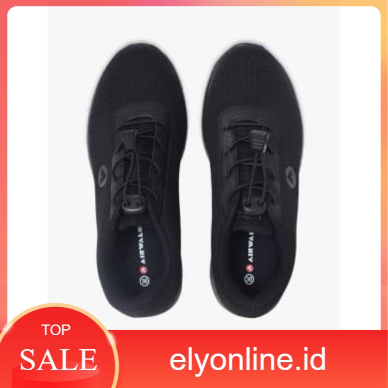 Sepatu anak airwalk full hitam