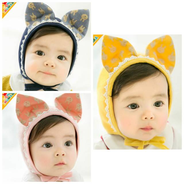 Cute Ear Beret/Topi Bayi Kupìng