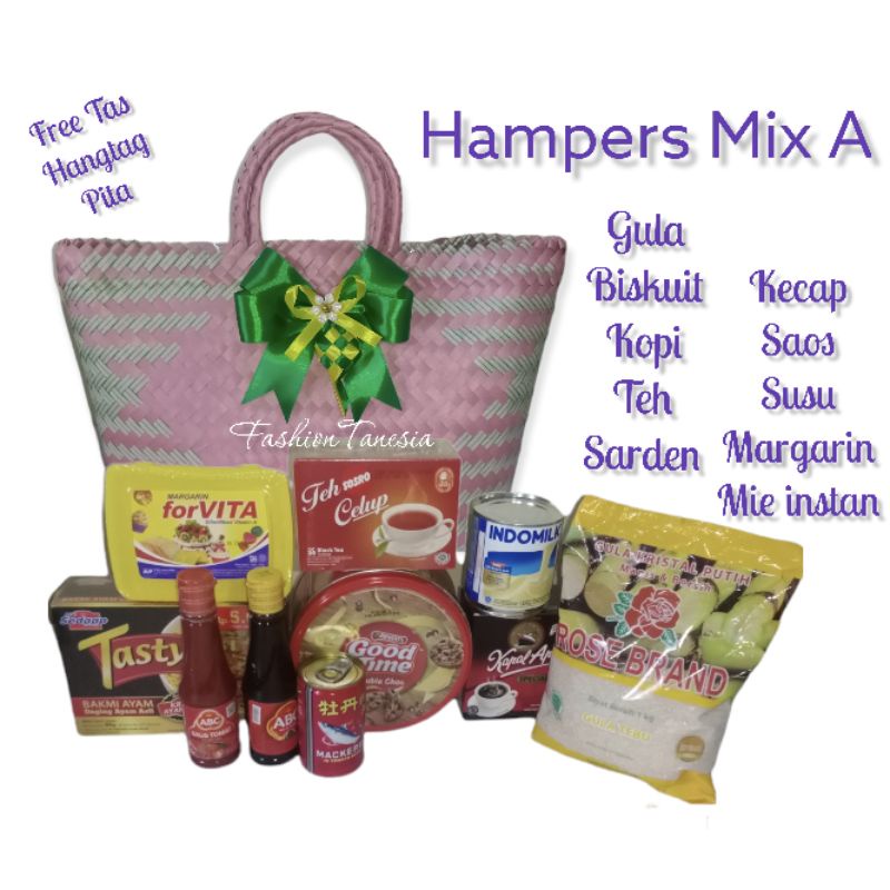 Hampers Parcel Sembako Idul Fitri Lebaran Natal Tahun Baru Kado