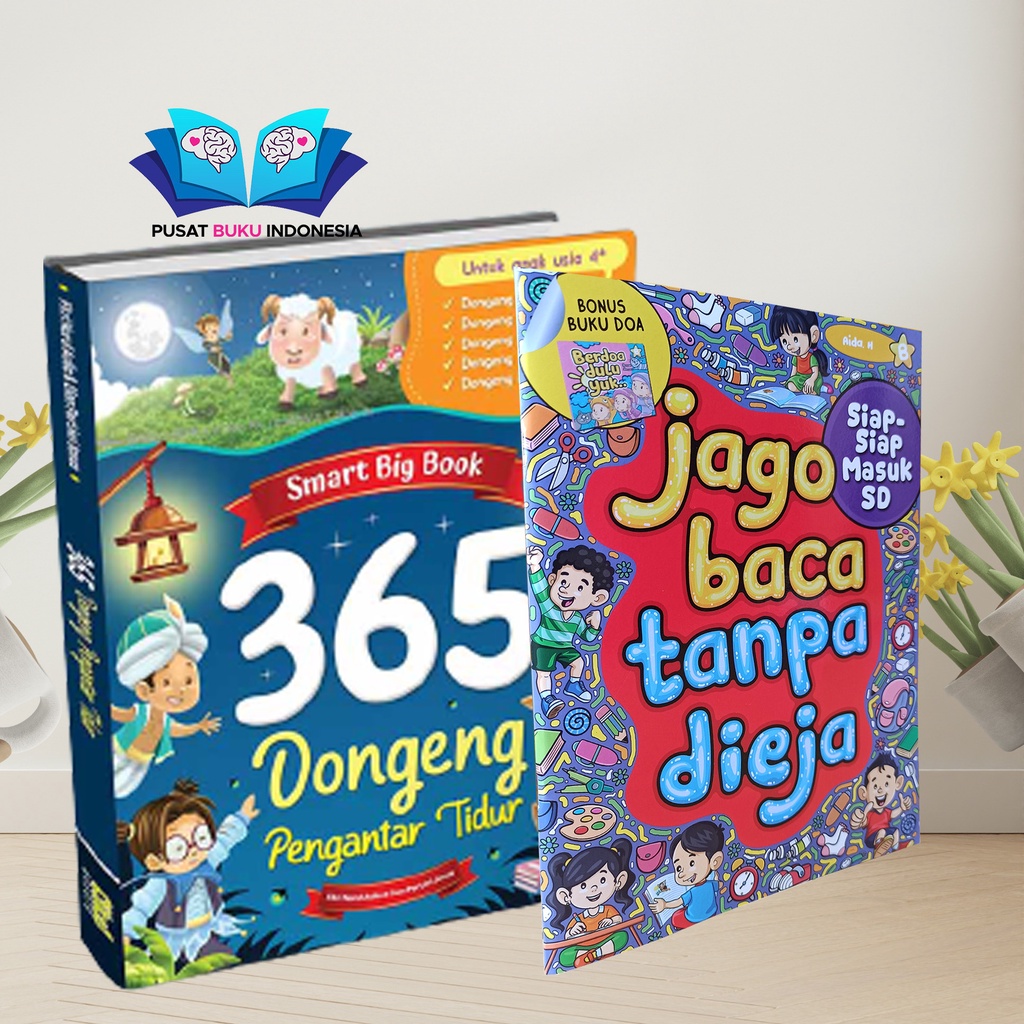 BUKU CERITA DONGENG ANAK TK PAUD LENGKAP BERGAMBAR-PAKET 1