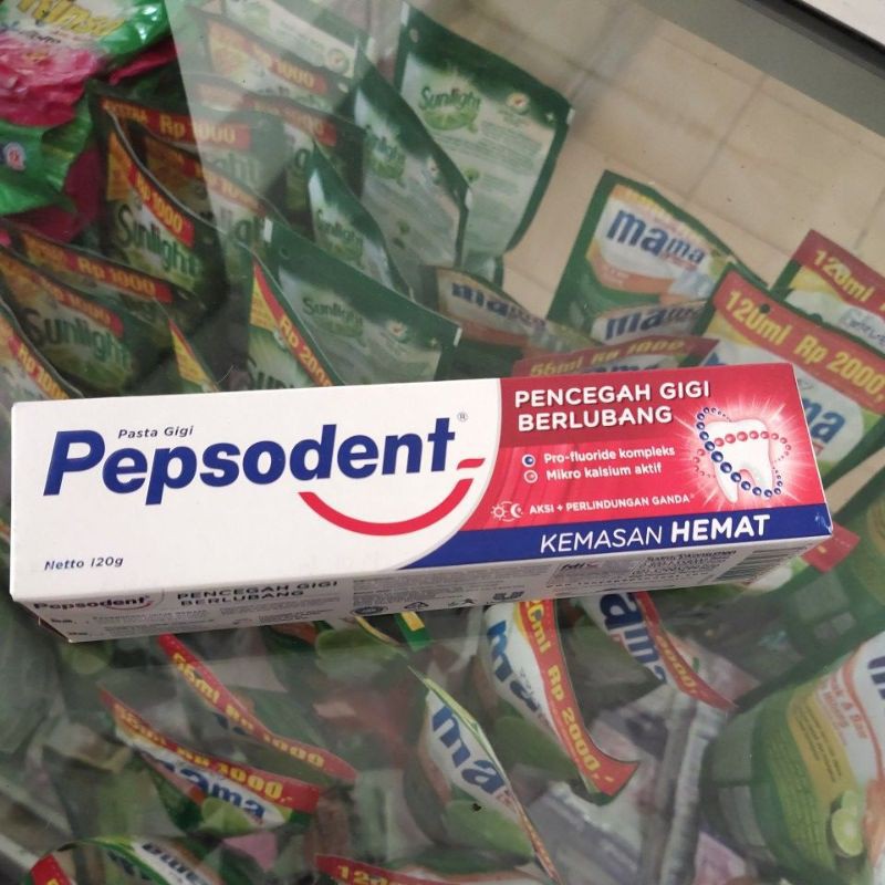 pepsodent 120gr
