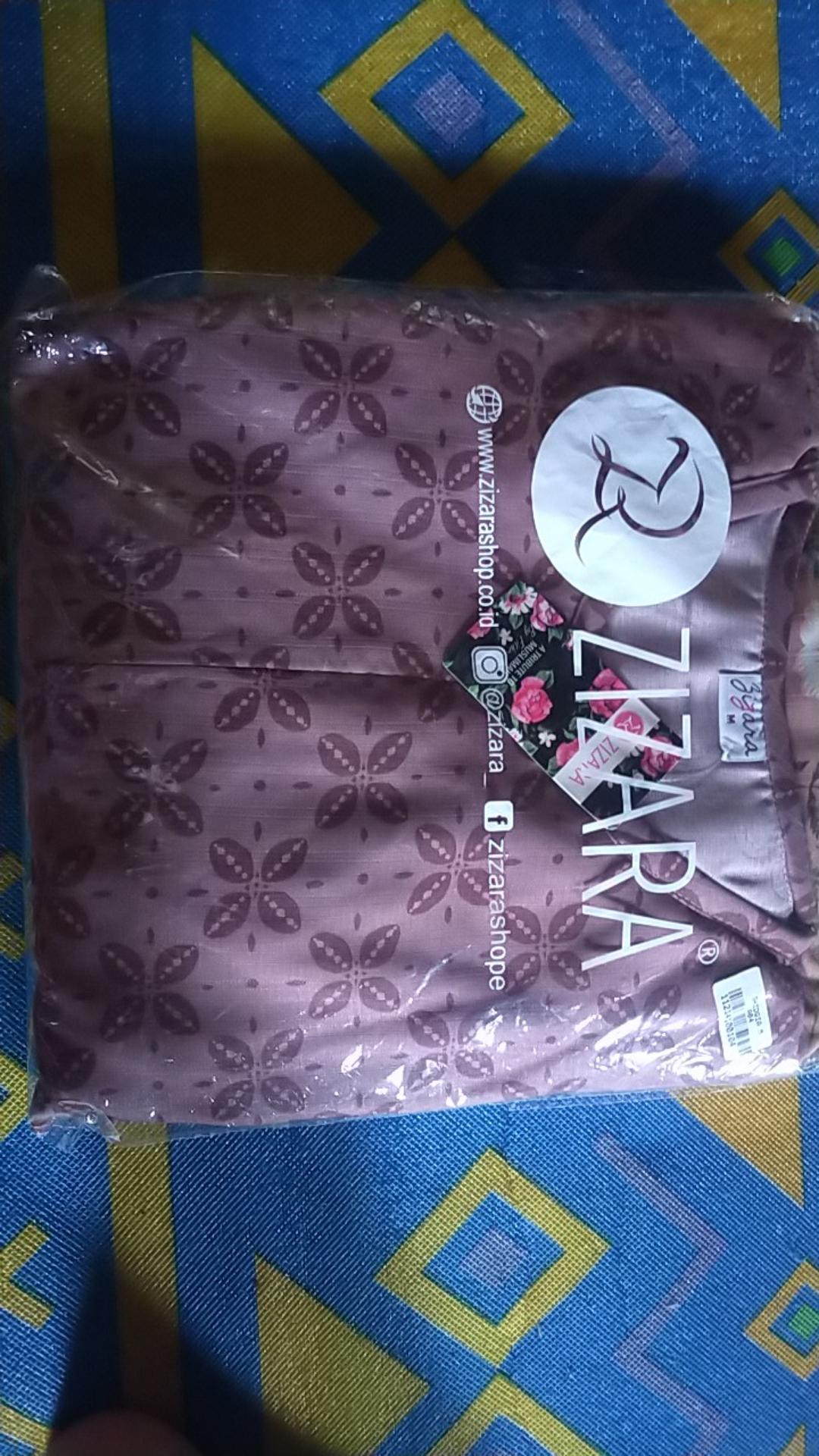 Shidqia Dress Zizara Gamis Batik Ekslusif Busui Bumil Wudhu Friendly