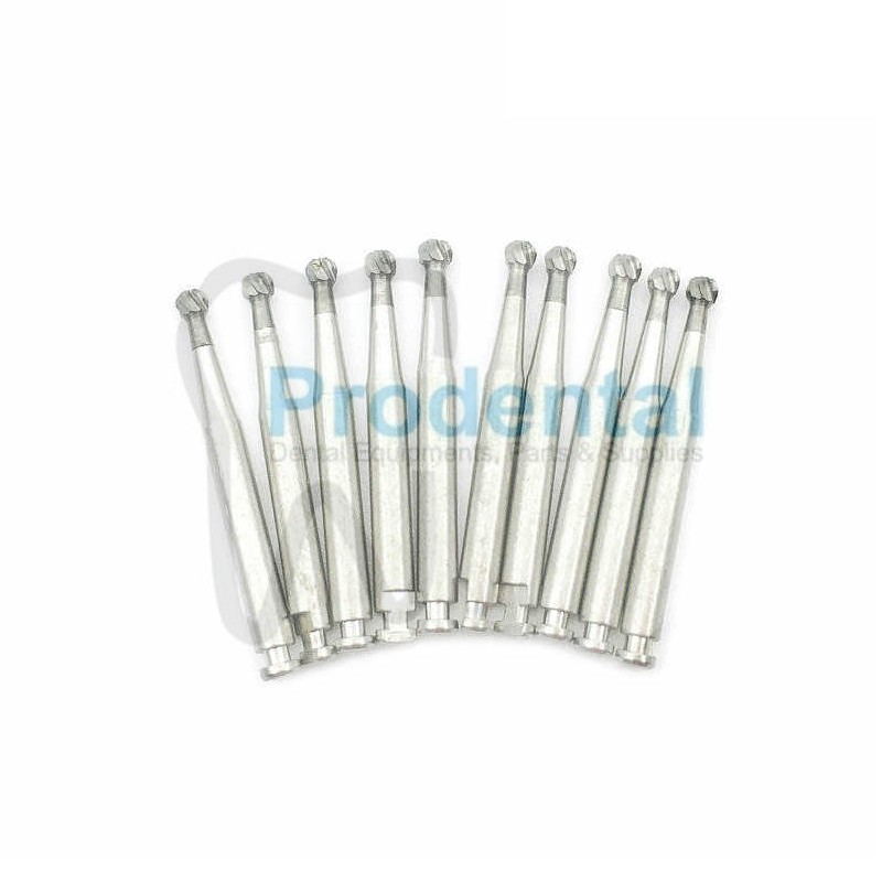 Dental Bur Metal Bulat RA-6 Low Speed Bur Tulang Carbide Tungsten Round Bur Lowspeed Bur Gigi Contra Angle