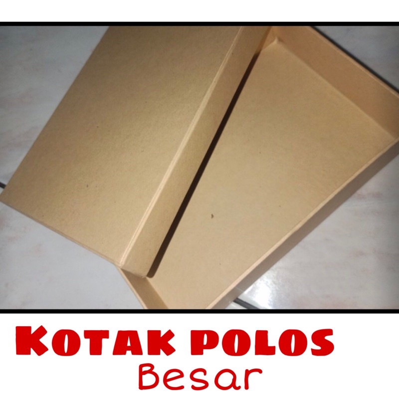 Jual Kotak Besar Kotak Polos Kado Besar Box Besar Big Box Kuat Karton