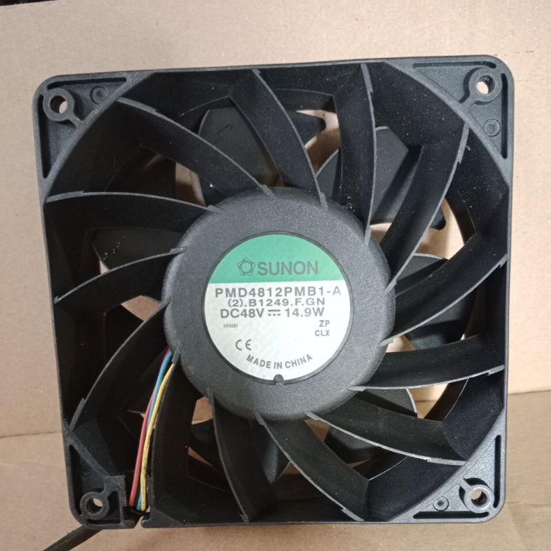 kipas DC 48v high speed 12cm 12×12 sunon original