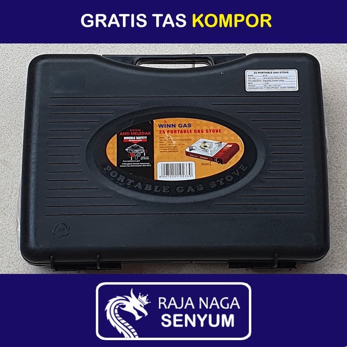 PAKET KOMPOR PORTABLE 3 RED GAS PORTABEL 1 TUNGKU PALING MURAH