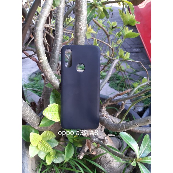 Softcase Black Matte Case Oppo A8 / Oppo a31