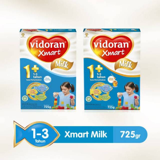 

Vidoran 1+ rasa madu 725 gr
