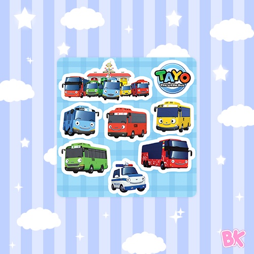 

[BK] Stiker Anak Tayo Deco Waterproof