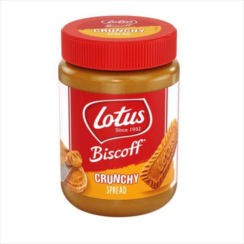 

Lotus Biscoff Spread Crunchy Selai 380gr