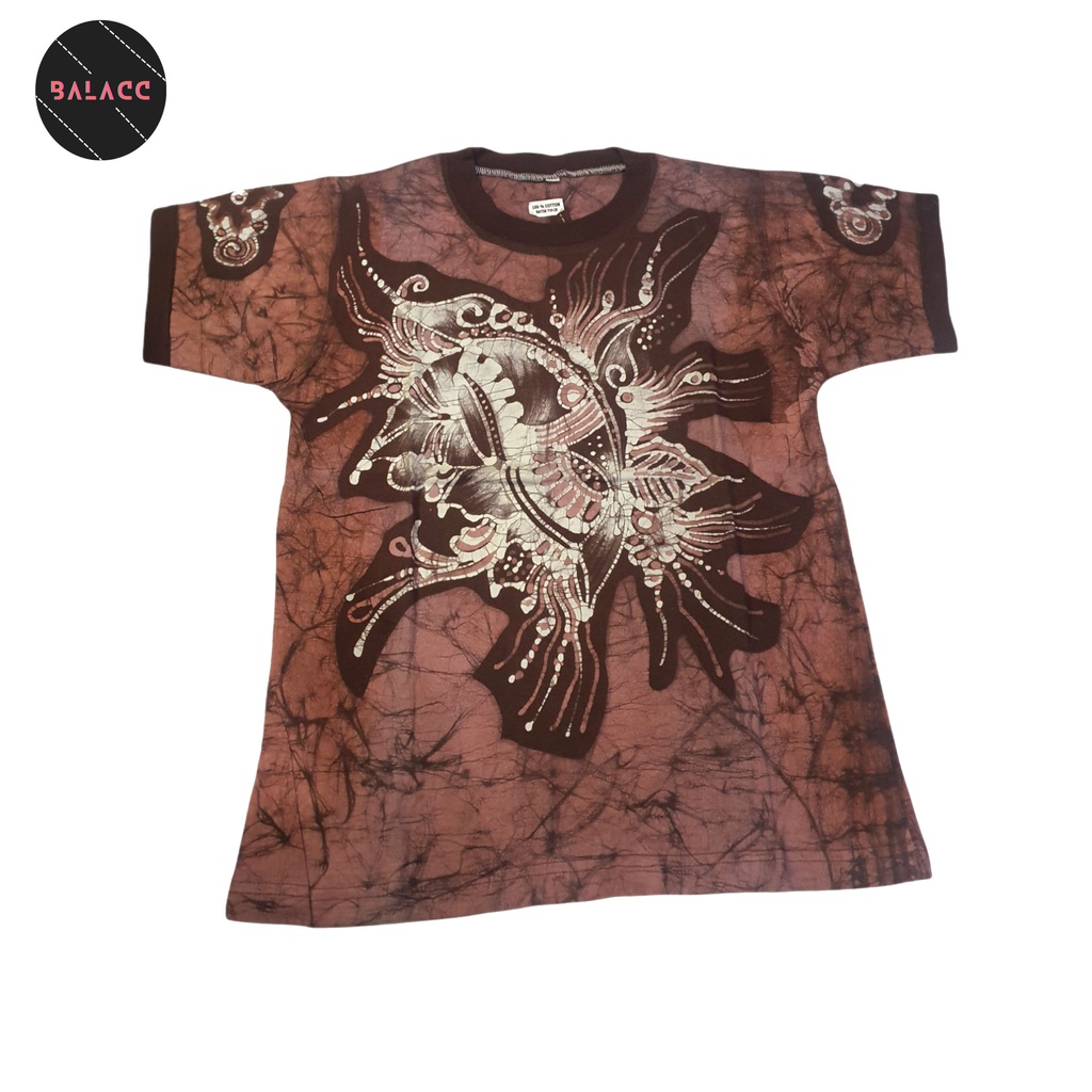 Kaos Batik Tulis Kaos Batik Handmade KCB 04