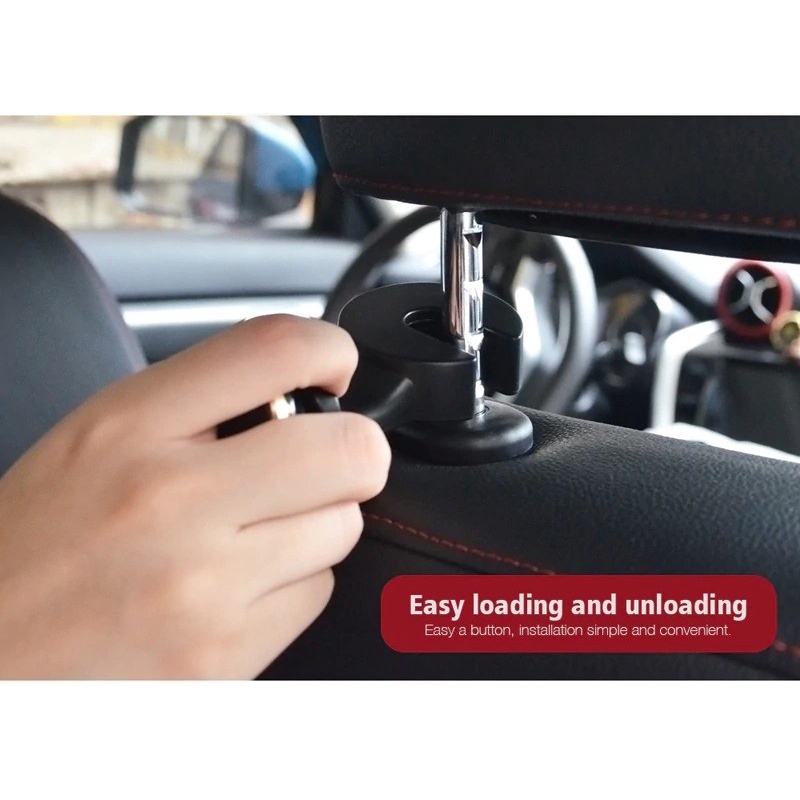 Magnetic Car Phone or Tablet Holder and Hook Back Se