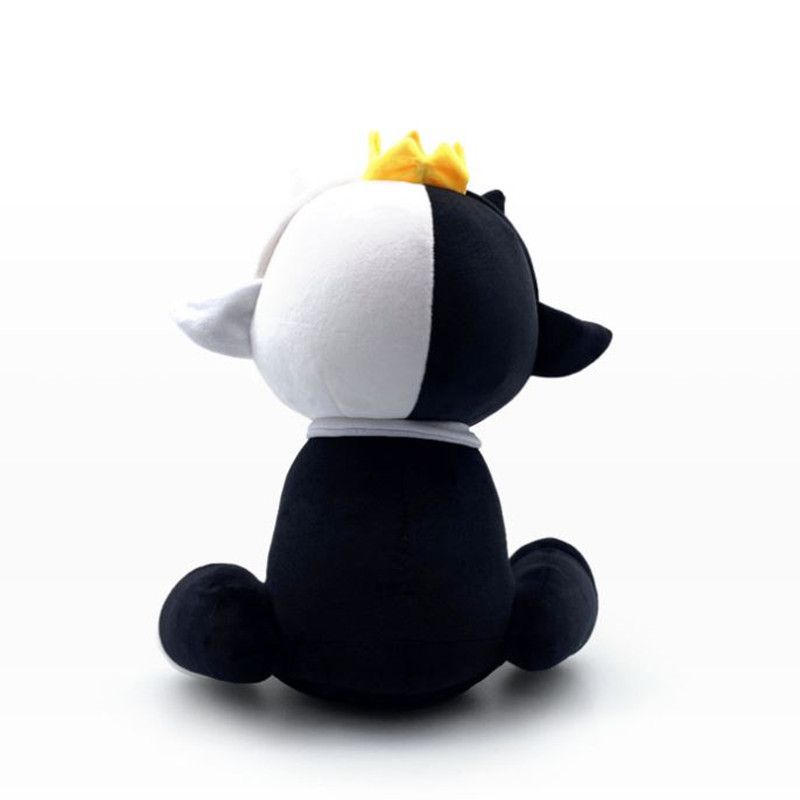 30cm New Ranboo Sit Cute Plush Toys Black And White Sheep Doll Youtube Netflix Around Gift Small sheep doll