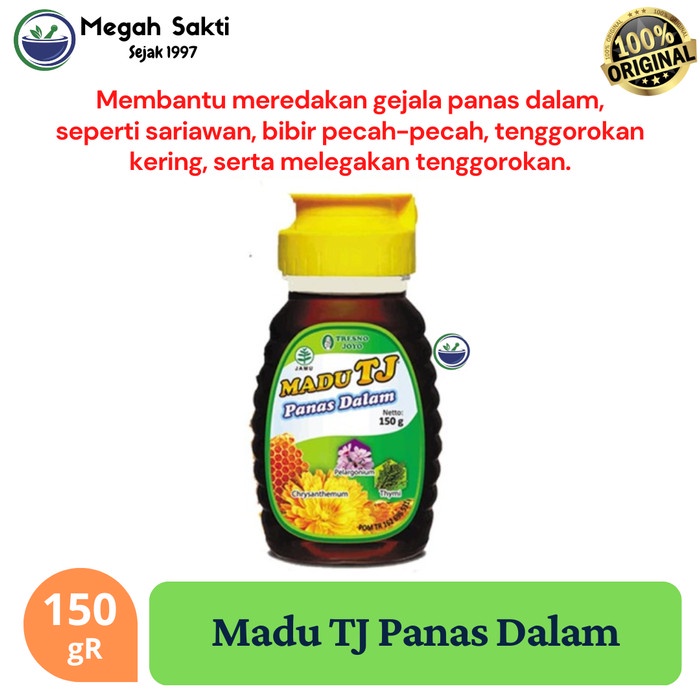 

Madu TJ Panas Dalam 150 gR