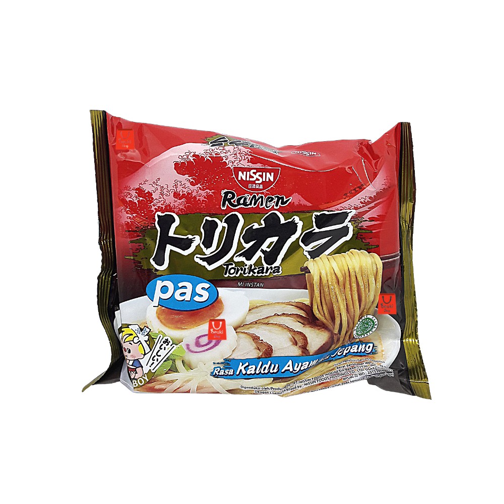 

ECER Pas Torikara Kaldu Ayam Ala Jepang Mie Instan Nissin Ramen - 76gr