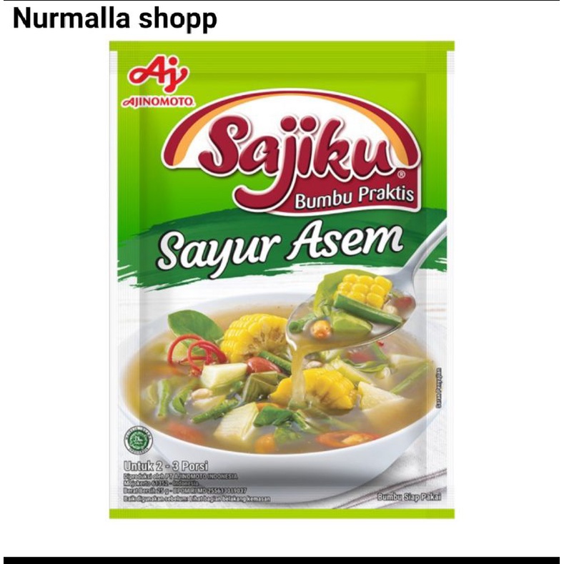 Sajiku® Bumbu Praktis Siap Saji (Sayuran) Kemasan (1pcs)