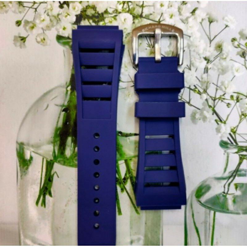 Tali Jam Tangan RM Richard Mile Super Mewah - Tali RM Richard Mile Rubber - Tali RM Rubber - RM